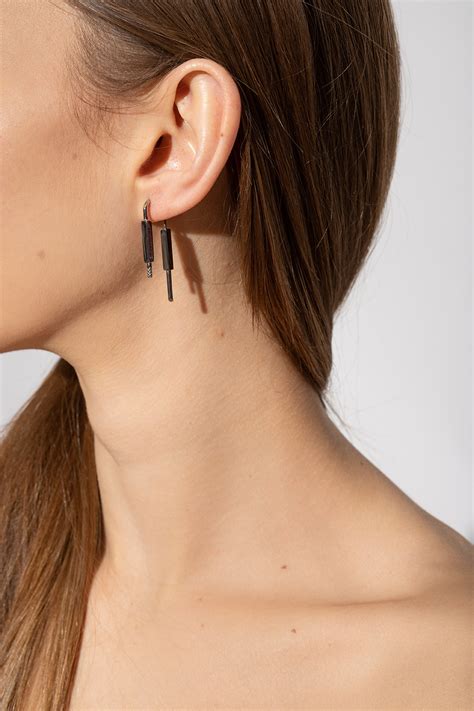 givenchy chain|givenchy lock earrings.